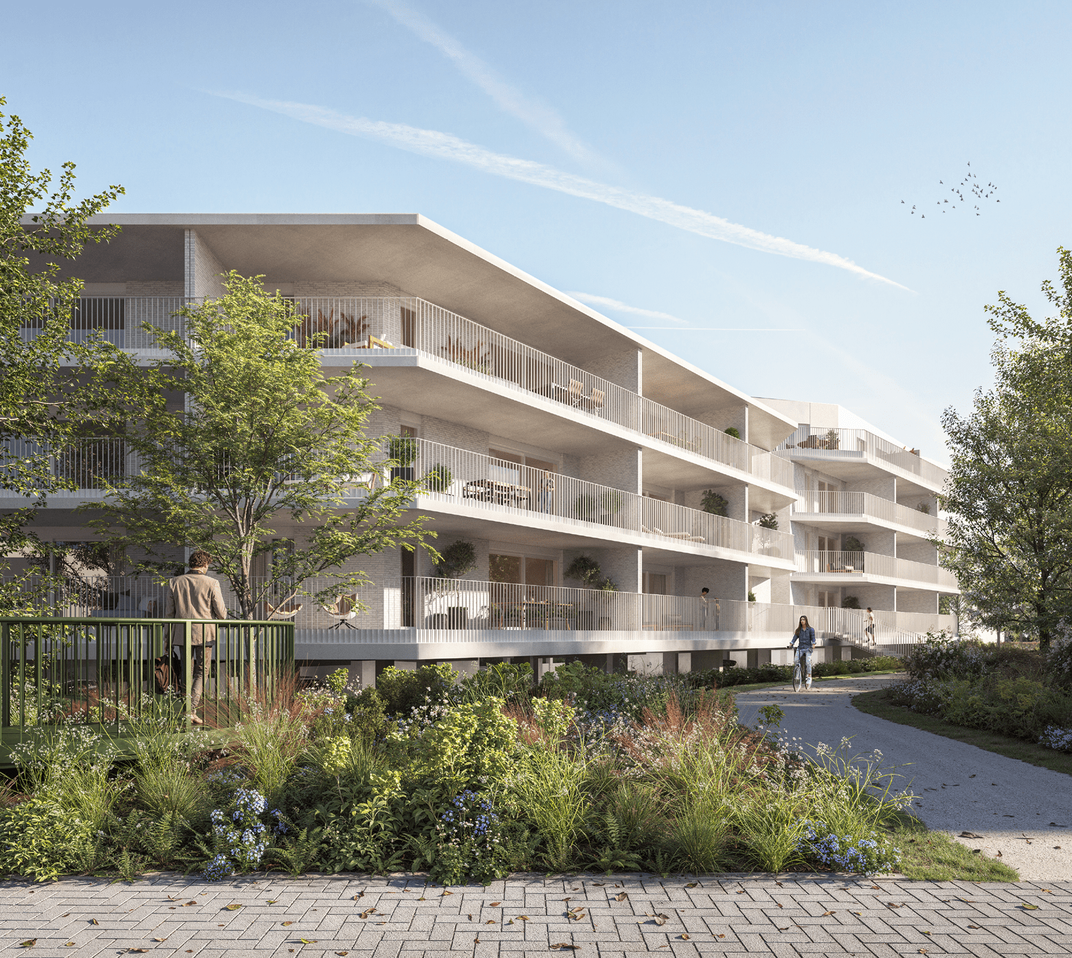 Kuringen Park render achteraanzicht
